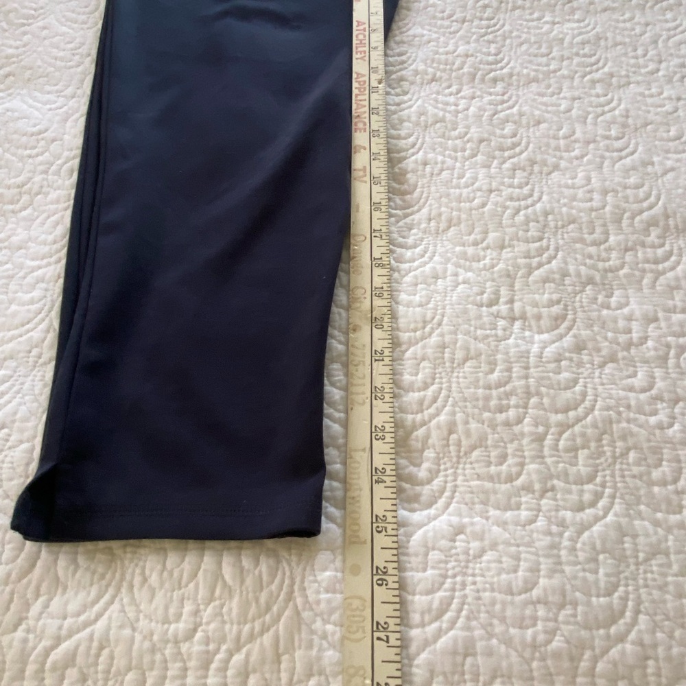 STYLUS Navy Joggers Pull On Stretch Waist Pockets Athleisure Gorpcore - Picture 12 of 13